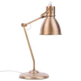 Lampa biurkowa MONSAN Regulowana Metal Mosiężny Lumarko!