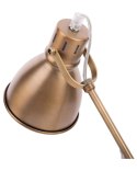 Lampa biurkowa MONSAN Regulowana Metal Mosiężny Lumarko!