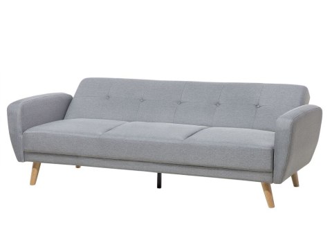 Sofa rozkładana 3-osobowa szara FLORLI