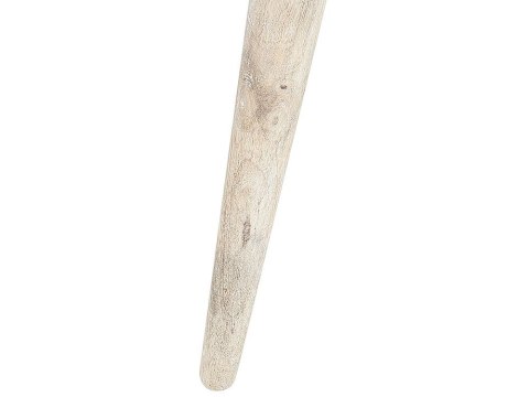 Zestaw 2 stolików pomocniczych drewno mango jasne UDAY