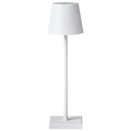 Bezprzewodowa lampa stołowa LED BACEIRO Ze ściemniaczem Metal Biały Lumarko!