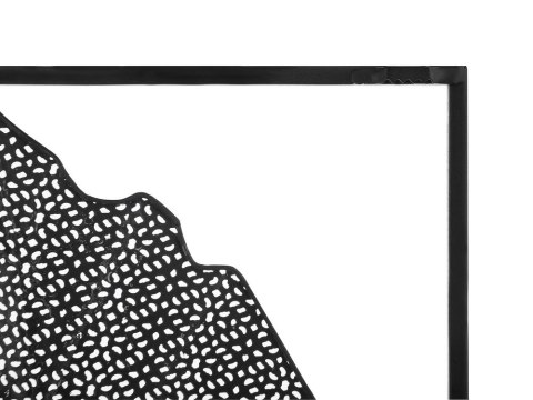 Dekoracja ścienna Liść RHENIUM Metal Kolorowy 50 cm