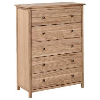 Komoda 85 cm jasne drewno SALTON