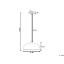 Lampa wisząca PARINA Metal Czarny Lumarko!