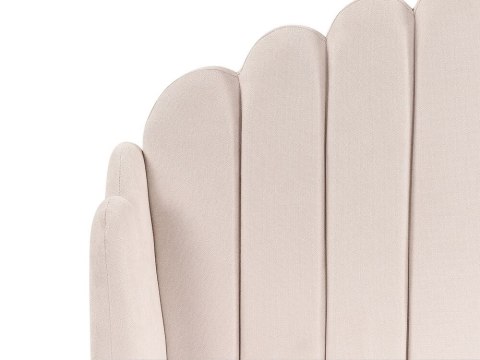 Łóżko AMBILLOU 160 x 200 cm Jasnobeżowy