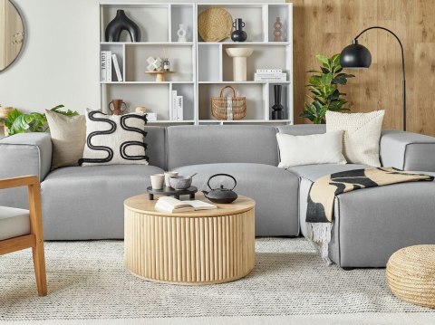 Narożnik lewostronny jasnoszary DOLVA