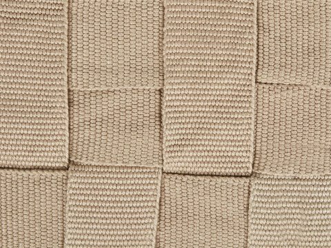 Puf ogrodowy 50 x 50 cm beżowy BODLA