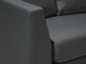 Sofa półokrągła 7-osobowa modułowa szara ROTUNDE Lumarko!