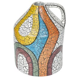 Wazon dekoracyjny PUTRAJAYA Ceramika 38 cm Kolorowy Lumarko!