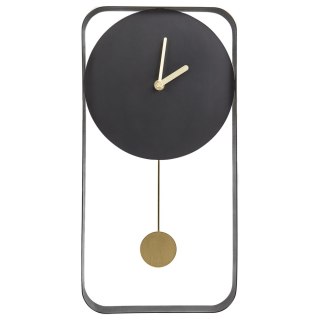 Zegar ścienny SERVOZ 21 cm Metal Czarny