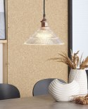 Lampa wisząca CURONE Szkło Miedziany Lumarko!
