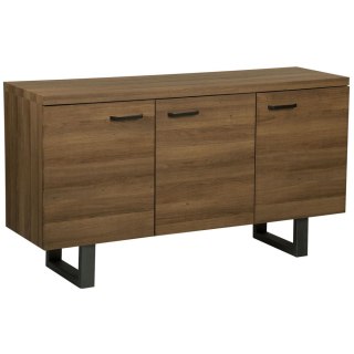 Szafka trzydrzwiowa ciemne drewno TIMBER