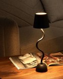 Bezprzewodowa lampa stołowa LED VOUGA Ze ściemniaczem Metal Czarny Lumarko!