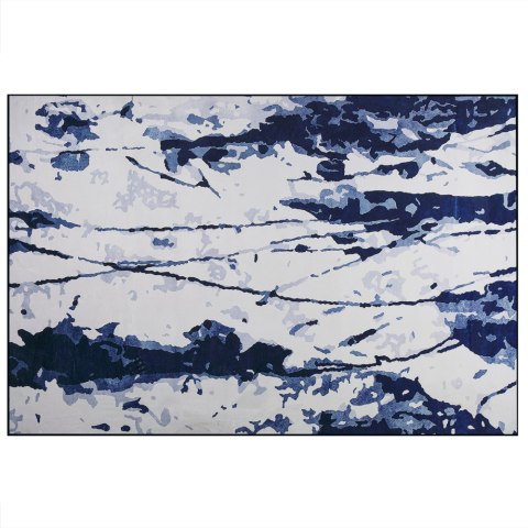 Dywan 160 x 230 cm biało-niebieski IZMIT Lumarko!