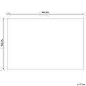 Dywan 160 x 230 cm biało-niebieski IZMIT Lumarko!