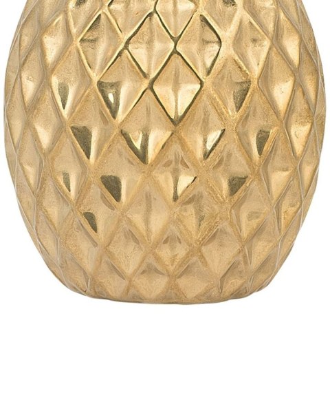 Figurka dekoracyjna Ananas TYANA Ceramika Złoty