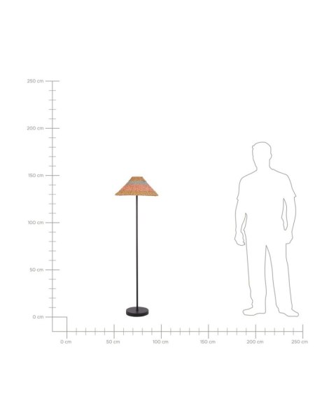 Lampa podłogowa KYOGA Plecionka Beżowy