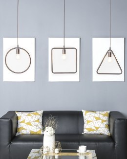 Lampa wisząca JURUENA Metal Ciemnobrązowy Lumarko!