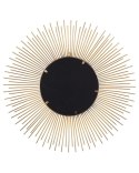 Lustro ścienne CILLY 80 cm 80 cm Metal Złoty Lumarko!