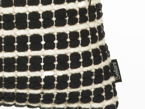 Zestaw 2 poduszek dekoracyjnych YONCALI Bawełna 45 x 45 cm Czarny W kratkę