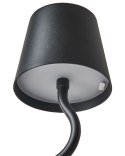 Bezprzewodowa lampa stołowa LED VOUGA Ze ściemniaczem Metal Czarny Lumarko!