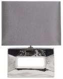 Lampa stołowa ONYX Porcelana Srebrny Lumarko!