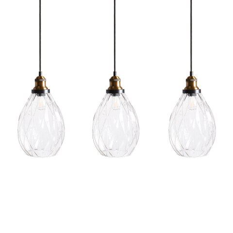 Lampa wisząca COOSA Szkło Przezroczysty Lumarko!