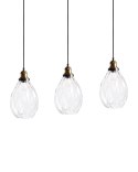 Lampa wisząca COOSA Szkło Przezroczysty Lumarko!