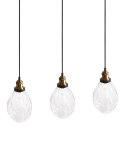 Lampa wisząca COOSA Szkło Przezroczysty Lumarko!