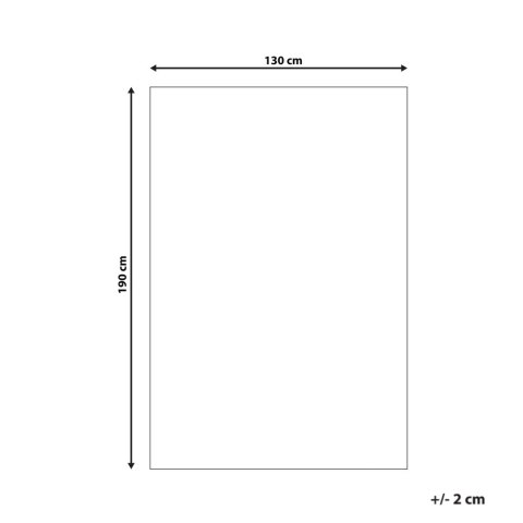 Mata antypoślizgowa pod dywan 130 x 190 cm BALAD