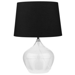 Lampa stołowa OSUM Szkło Czarny Lumarko!