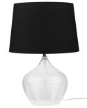 Lampa stołowa OSUM Szkło Czarny Lumarko!