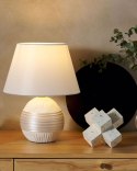 Lampa stołowa SADO Ceramika Kremowy Lumarko!