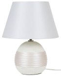 Lampa stołowa SADO Ceramika Kremowy Lumarko!