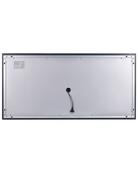 Lustro łazienkowe LED AVRANCHES 120 cm 60 cm Srebrny