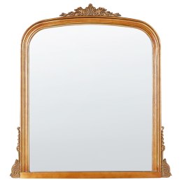 Lustro ścienne SUSSEY 75 cm 78 cm Metal Złoty Lumarko!