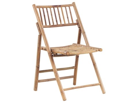 Zestaw mebli balkonowych Składane SAVELLETRI Drewno Brązowy