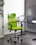 Krzesło biurowe regulowane zielone DESIGN Lumarko!