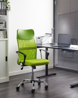 Krzesło biurowe regulowane zielone DESIGN Lumarko!