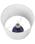 Lampa stołowa PERLIS Ceramika Niebieski Lumarko!