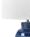 Lampa stołowa PERLIS Ceramika Niebieski Lumarko!