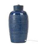 Lampa stołowa PERLIS Ceramika Niebieski Lumarko!