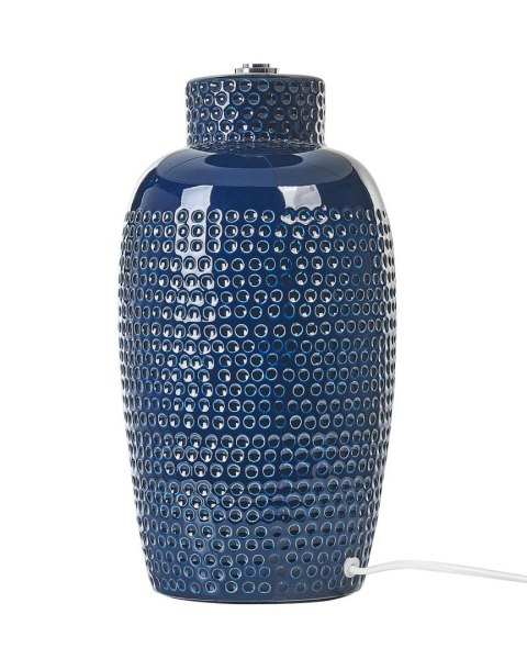 Lampa stołowa PERLIS Ceramika Niebieski