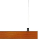 Lampa wisząca LED STEWARTS Ze ściemniaczem Drewno Ciemnobrązowy Lumarko!
