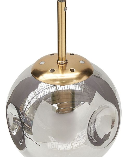 Lampa wisząca RALFES Szkło Mosiężny