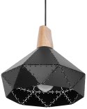 Lampa wisząca SOMME Metal Czarny Lumarko!