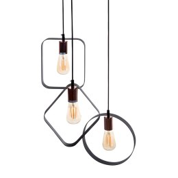 Lampa wisząca VOMANO Metal Czarny Lumarko!