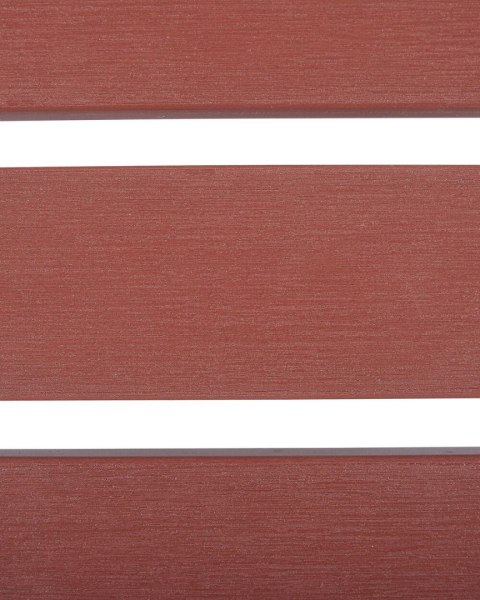 Podnóżek ogrodowy ADIRONDACK Czerwony