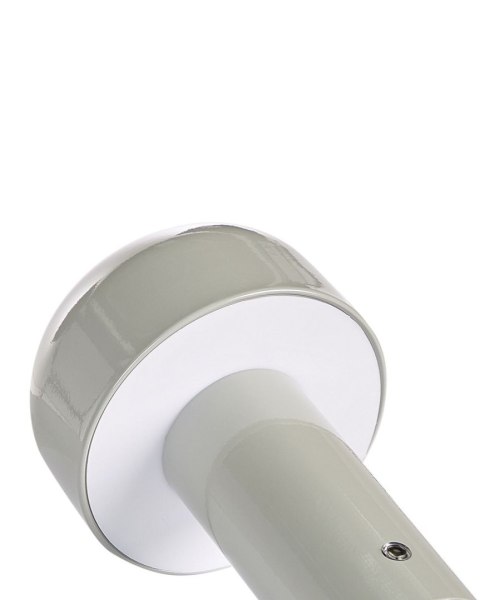 Bezprzewodowa lampa stołowa LED BESOS Ze ściemniaczem Metal Szary