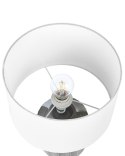 Lampa stołowa ESPERANCE Ceramika Szary Lumarko!